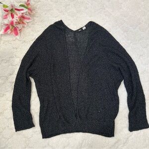 BDG Urban Outfitters - Gray Oatmeal Slouchy Open Cardigan - M (Some Pulling)